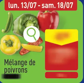 Offre: Mélange de poivrons