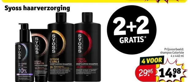 Aanbieding: Syoss haarverzorging