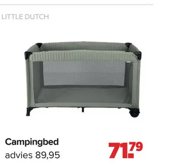 Aanbieding: Campingbed