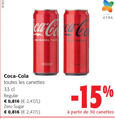 Offre: Coca-Cola