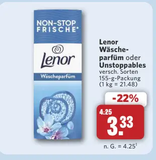 Aanbieding: Wäscheparfüm oder Unstoppables