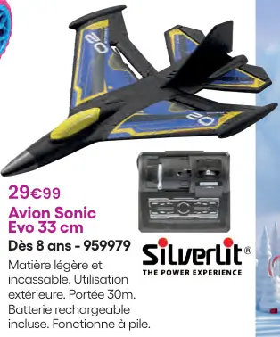 Offre: Avion Sonic Evo 33 cm