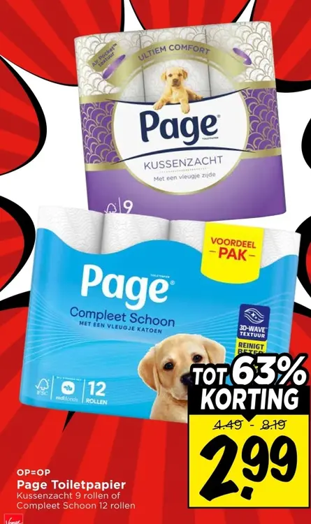 Aanbieding: Toiletpapier