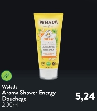 Aanbieding: Weleda Aroma Shower Energy Douchegel - 200ml