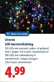 Aanbieding: LED-kerstverlichting