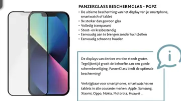 Aanbieding: Panzerglass beschermglas - pgpz