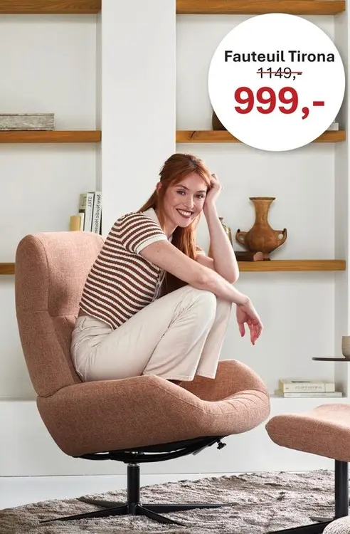 Aanbieding: Fauteuil Tirona