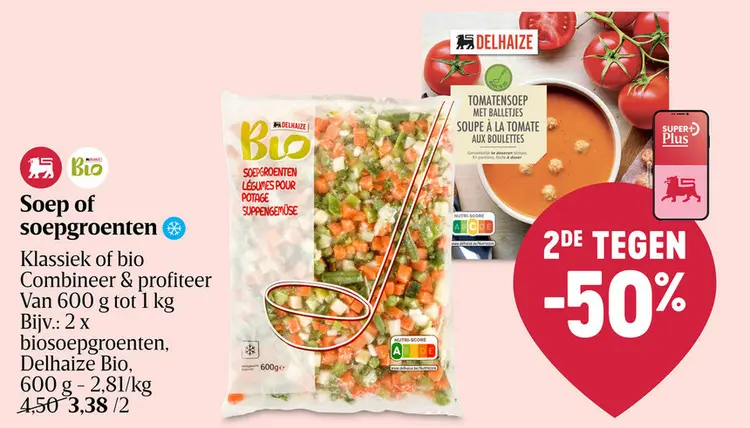 Promotie: Soep of soepgroenten
