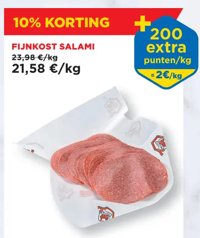 Promotie: Fijnkost salami