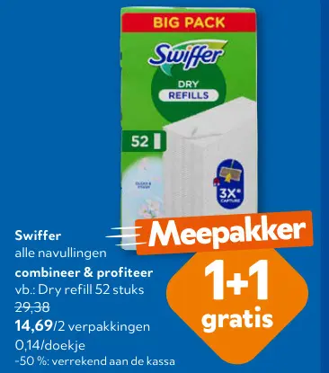 Promotie: Swiffer Dry Refills
