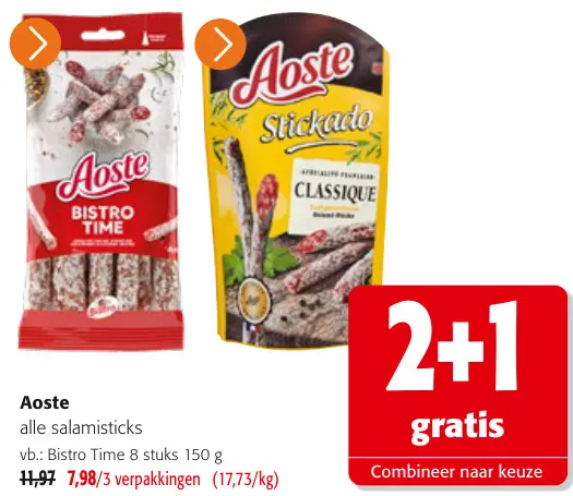 Promotie: Salamisticks