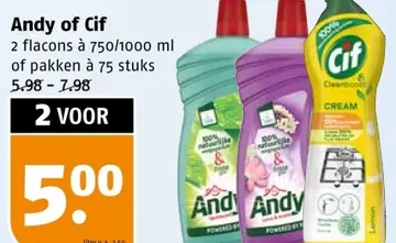 Aanbieding: Andy of Cif
