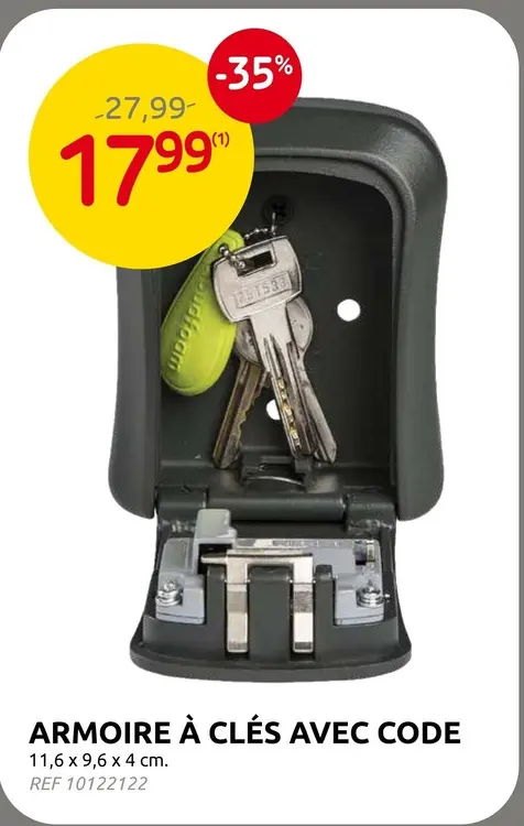 Offre: Armoire à clés avec code