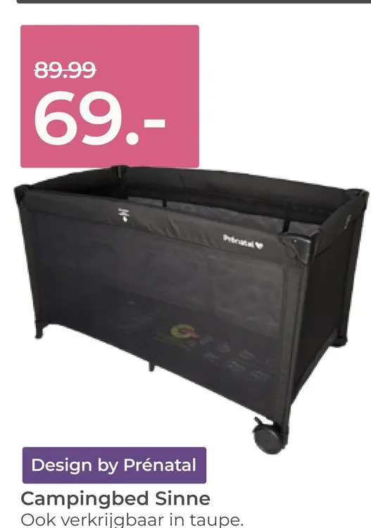 Aanbieding: Campingbed Sinne
