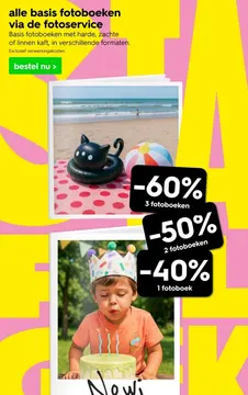 Aanbieding: fotoboeken