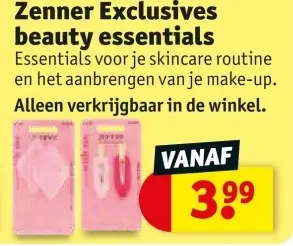 Aanbieding: beauty essentials
