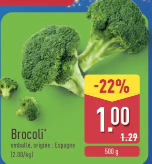 Offre: Brocoli