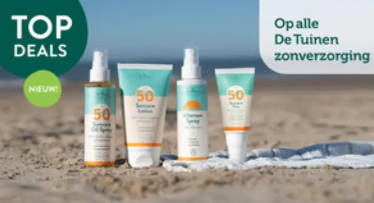 Aanbieding: De Tuinen zonneverzorging