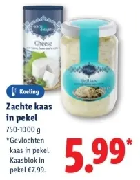 Aanbieding: Zachte kaas in pekel