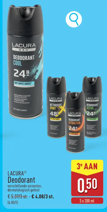 Promotie: Deodorant