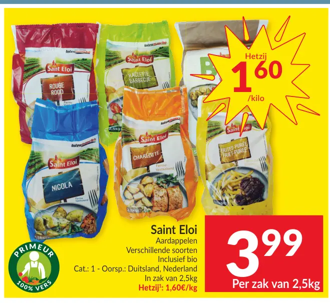Promotie: Aardappelen