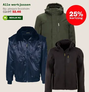 Aanbieding: Alle werkjassen