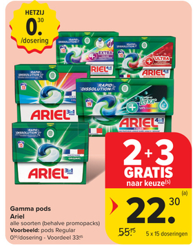 Aanbieding: Gamma pods Ariel