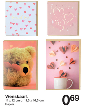 Aanbieding: Wenskaart