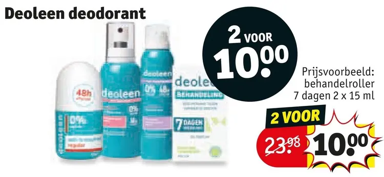 Aanbieding: Deodorant