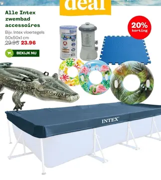 Aanbieding: Alle Intex zwembad accessoires