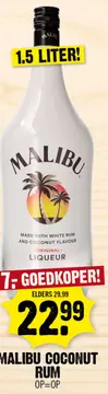 Aanbieding: Malibu coconut rum
