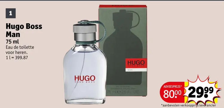 Promotie: Hugo Boss Man