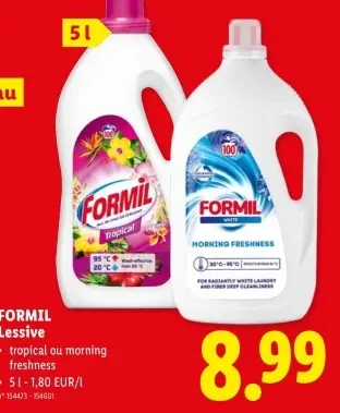 Offre: FORMIL Lessive