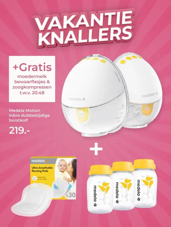 Aanbieding: Motion Inbra dubbelzijdige borstkolf