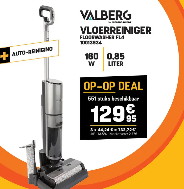 Promotie: Floorwasher fl4