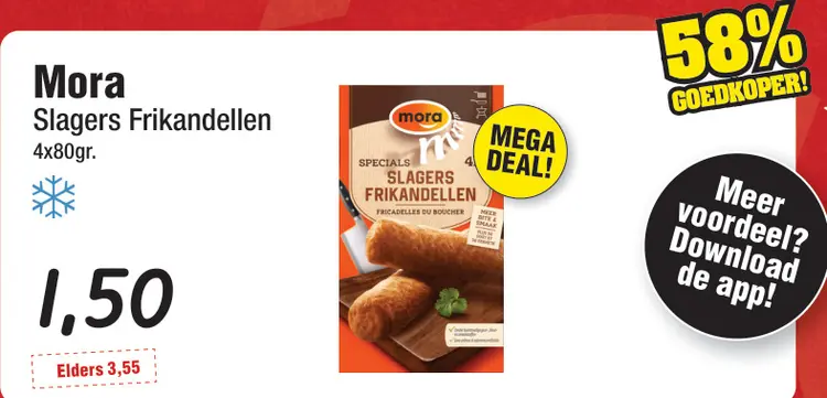 Aanbieding: Slagers Frikandellen