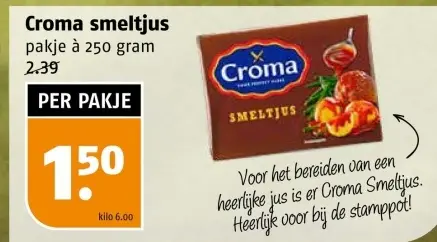 Aanbieding: Croma smeltjus