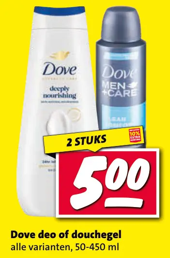Aanbieding: Deo of douchegel