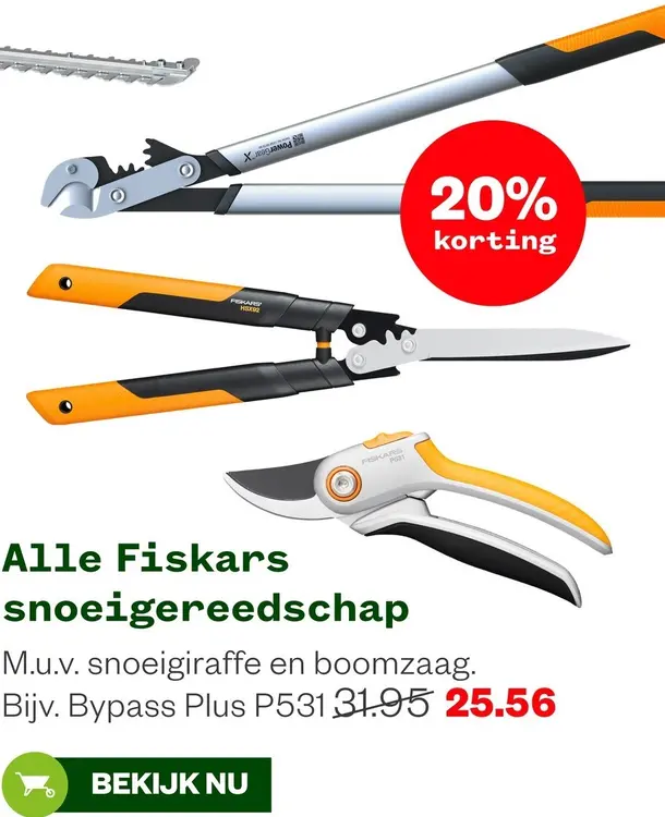Aanbieding: Snoeigereedschap