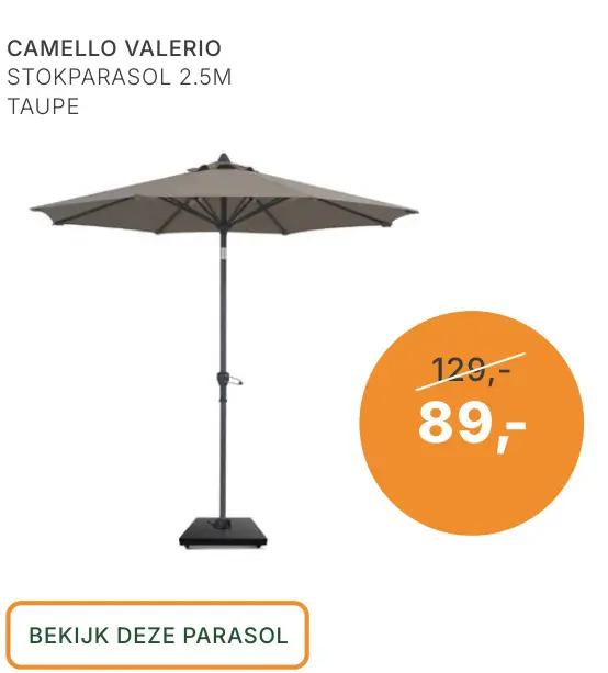 Aanbieding: Parasol
