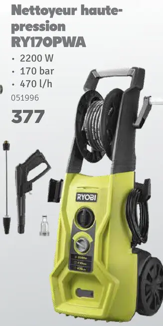 Offre: Nettoyeur haute-pression