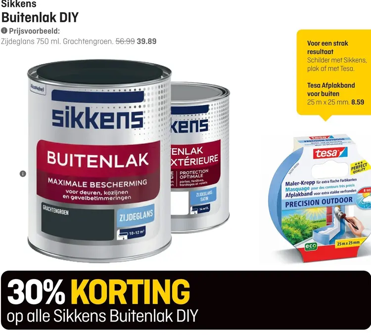 Aanbieding: Buitenlak DIY