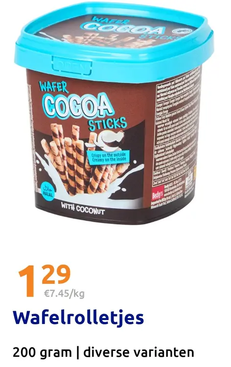 Aanbieding: Wafelrolletjes