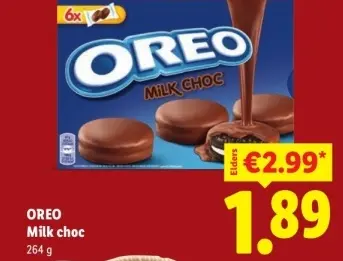 Aanbieding: Oreo Milk choc