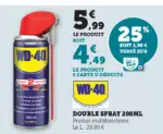 Offre: Double spray