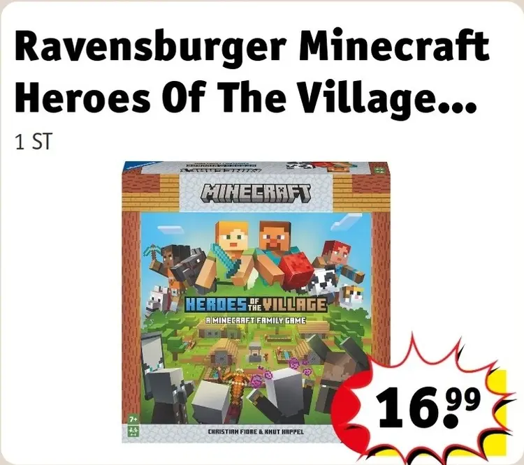 Aanbieding: Minecraft Heroes Of The Village