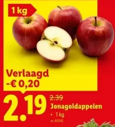 Promotie: Jonagoldappelen