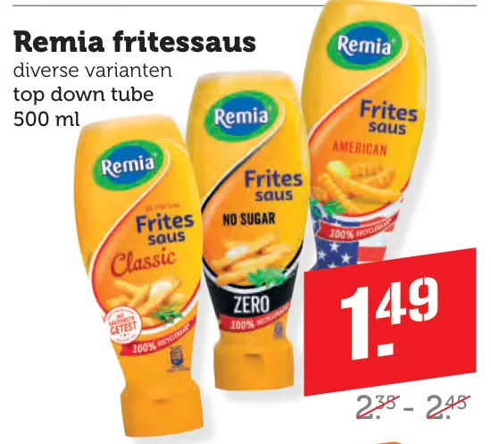 Aanbieding: Fritessaus