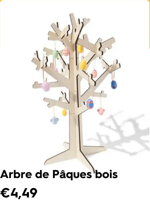 Offre: Arbre de Pâques bois