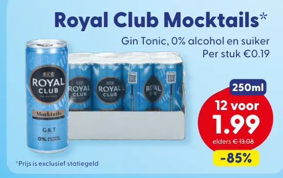 Aanbieding: Mocktails Gin Tonic
